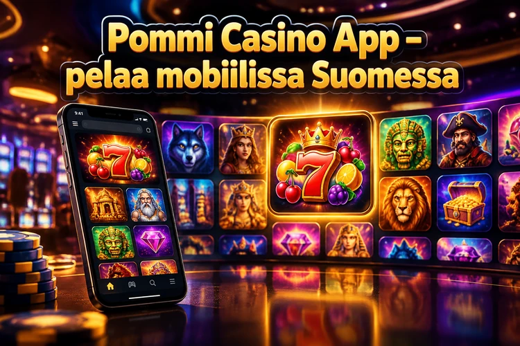 App Pommi Casino - pelaa mobiilissa Suomessa