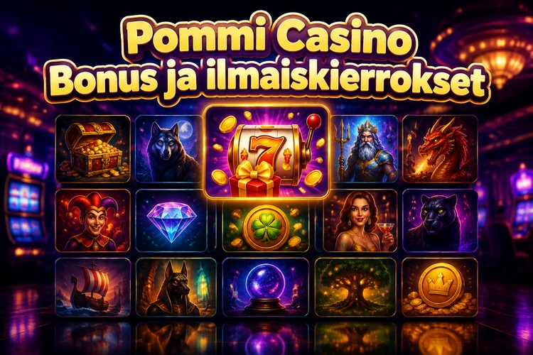 Pommi Casino Bonus ja ilmaiskierrokset