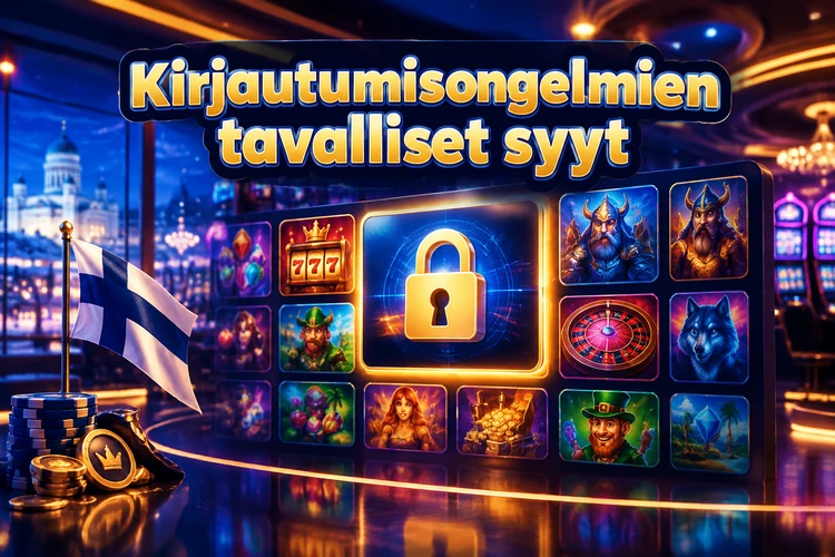 Kirjautumisongelmien tavalliset syyt