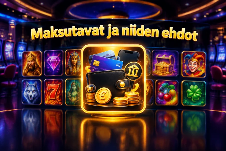 Maksutavat ja niiden ehdot